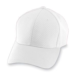 Augusta Sportswear 6236 - Athletic Mesh Cap Youth White