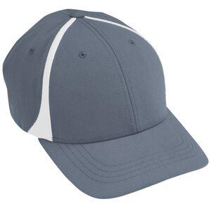 Augusta Sportswear 6310 - Flexfit Zone Cap Graphite/White