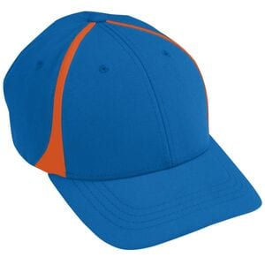 Augusta Sportswear 6311 - Youth Flexfit Zone Cap Royal/Orange