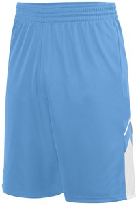 Augusta Sportswear 1169 - Youth Alley Oop Reversible Short Columbia Blue/White