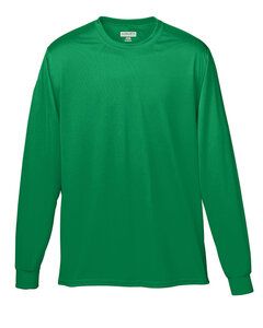 Augusta Sportswear 788 - Adult Wicking Long Sleeve T Shirt Kelly