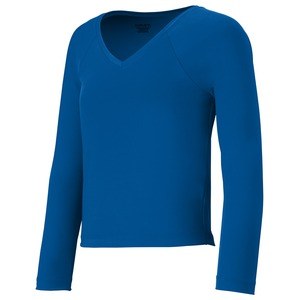 Augusta Sportswear 9013 - Girls V Neck Liner Royal blue