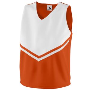 Augusta Sportswear 9111 - Girls Pride Shell Orange/White/White