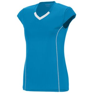 Augusta Sportswear 1218 - Ladies Blash Jersey Power Blue/ White