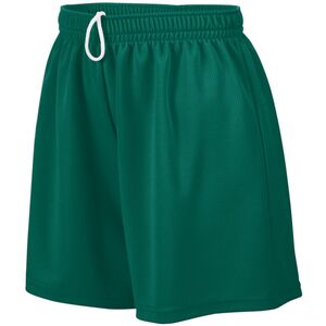 Augusta Sportswear 961 - Girls Wicking Mesh Short Dark Green