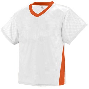 Augusta Sportswear 9725 - High Score Jersey White/Orange