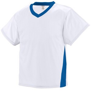Augusta Sportswear 9726 - Youth High Score Jersey White/Royal