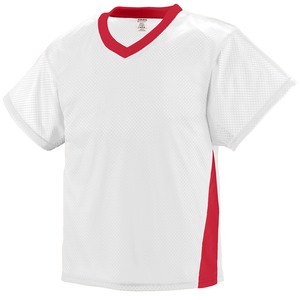 Augusta Sportswear 9726 - Youth High Score Jersey White/Red
