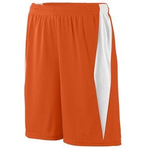 Augusta Sportswear 9736 - Youth Top Score Short Orange/White