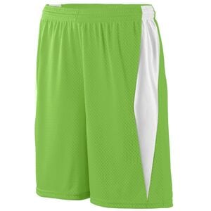 Augusta Sportswear 9736 - Youth Top Score Short Lime/White