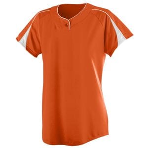 Augusta Sportswear 1225 - Ladies Diamond Jersey Orange/White