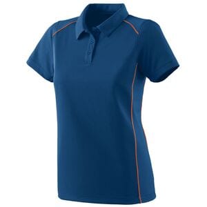 Augusta Sportswear 5092 - Ladies Winning Streak Polo Navy/Orange