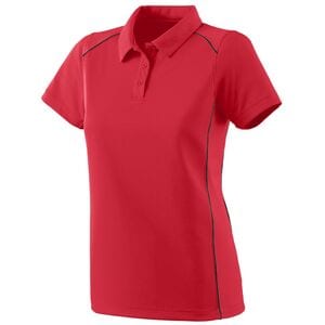 Augusta Sportswear 5092 - Ladies Winning Streak Polo Red/Black