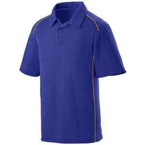Augusta Sportswear 5091 - Winning Streak Polo Purple/Gold