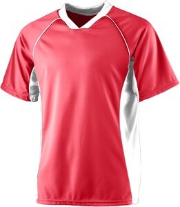 Augusta Sportswear 244 - Youth Wicking Soccer Jersey Red/White