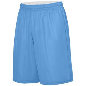 Augusta Sportswear 1406 - Reversible Wicking Short Columbia Blue/White