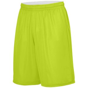 Augusta Sportswear 1406 - Reversible Wicking Short Lime/White
