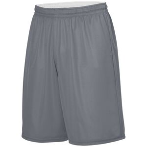 Augusta Sportswear 1406 - Reversible Wicking Short Graphite/White