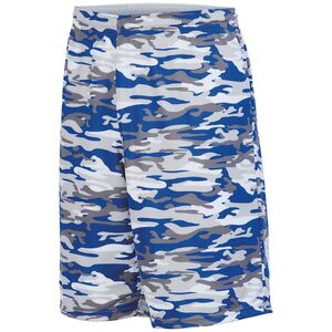 Augusta Sportswear 1406 - Reversible Wicking Short Royal Mod/White