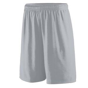 Augusta Sportswear 1421 - Youth Training Short Silver Grey
