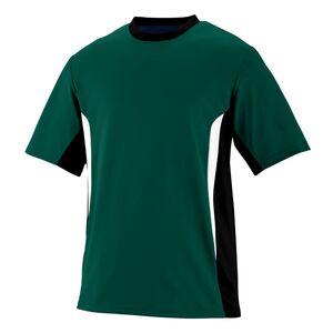 Augusta Sportswear 1510 - Surge Jersey Dark Green/ Black/ White