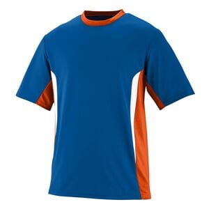 Augusta Sportswear 1511 - Youth Surge Jersey Royal/ Orange/ White