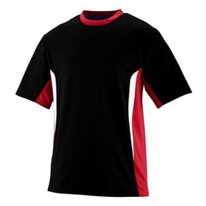 Augusta Sportswear 1511 - Youth Surge Jersey Black/Red/White
