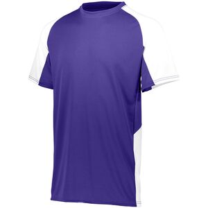 Augusta Sportswear 1518 - Youth Cutter Jersey Purple/White