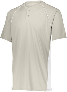 Augusta Sportswear 1561 - Youth Limit Jersey Silver Grey/ White
