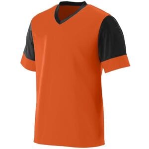 Augusta Sportswear 1601 - Youth Lightning Jersey Orange/Black