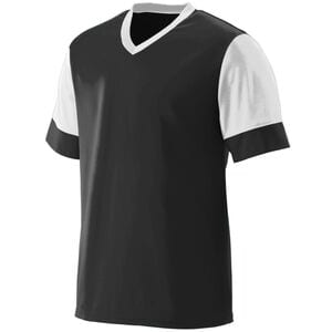 Augusta Sportswear 1601 - Youth Lightning Jersey Black/White