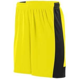Augusta Sportswear 1606 - Youth Lightning Short Power Yellow/ Black