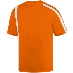 Augusta Sportswear 1620 - Attacking Third Jersey Power Orange/ White