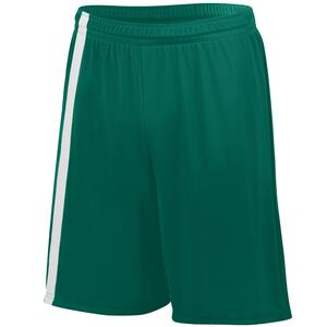 Augusta Sportswear 1623 - Youth Attacking Third Short Dark Green/White