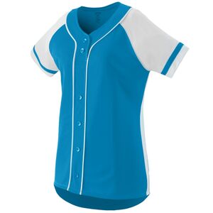 Augusta Sportswear 1665 - Ladies Winner Jersey Power Blue/ White