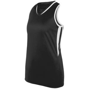 Augusta Sportswear 1672 - Ladies Full Force Tank Black/White