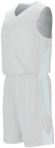 Augusta Sportswear 1713 - Youth Block Out Jersey White/White