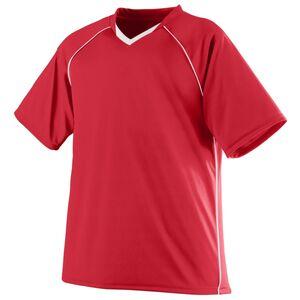 Augusta Sportswear 214 - Striker Jersey Red/White