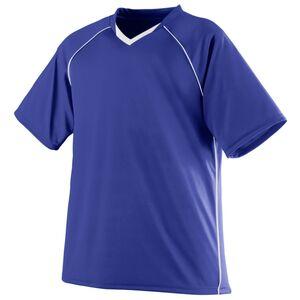 Augusta Sportswear 214 - Striker Jersey Purple/White