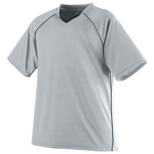 Augusta Sportswear 215 - Youth Striker Jersey Silver/Black