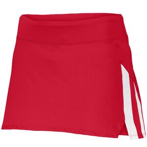 Augusta Sportswear 2440 - Ladies Full Force Skort Red/White