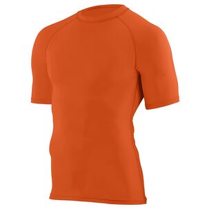 Augusta Sportswear 2601 - Youth Hyperform Compression Short Sleeve Shirt Orange