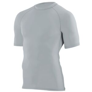 Augusta Sportswear 2601 - Youth Hyperform Compression Short Sleeve Shirt Silver