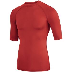 Augusta Sportswear 2607 - Youth Hyperform Compression Half Sleeve Shirt Red