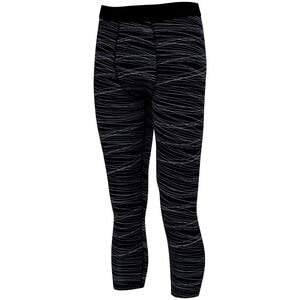 Augusta Sportswear 2619 - Youth Hyperform Compression Calf Length Tight Black/Graphite Print