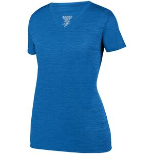 Augusta Sportswear 2902 - Ladies Shadow Tonal Heather Training Tee Royal blue