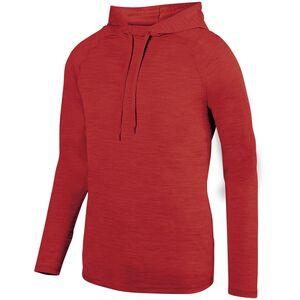 Augusta Sportswear 2905 - Shadow Tonal Heather Hoodie Red