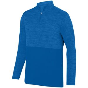 Augusta Sportswear 2908 - Shadow Tonal Heather 1/4 Zip Pullover Royal blue