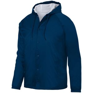 Augusta Sportswear 3102 - Hooded Coach's Jacket Navy