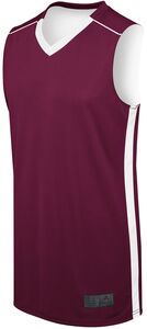 HighFive 332401 - Youth Competition Reversible Jersey Maroon/White